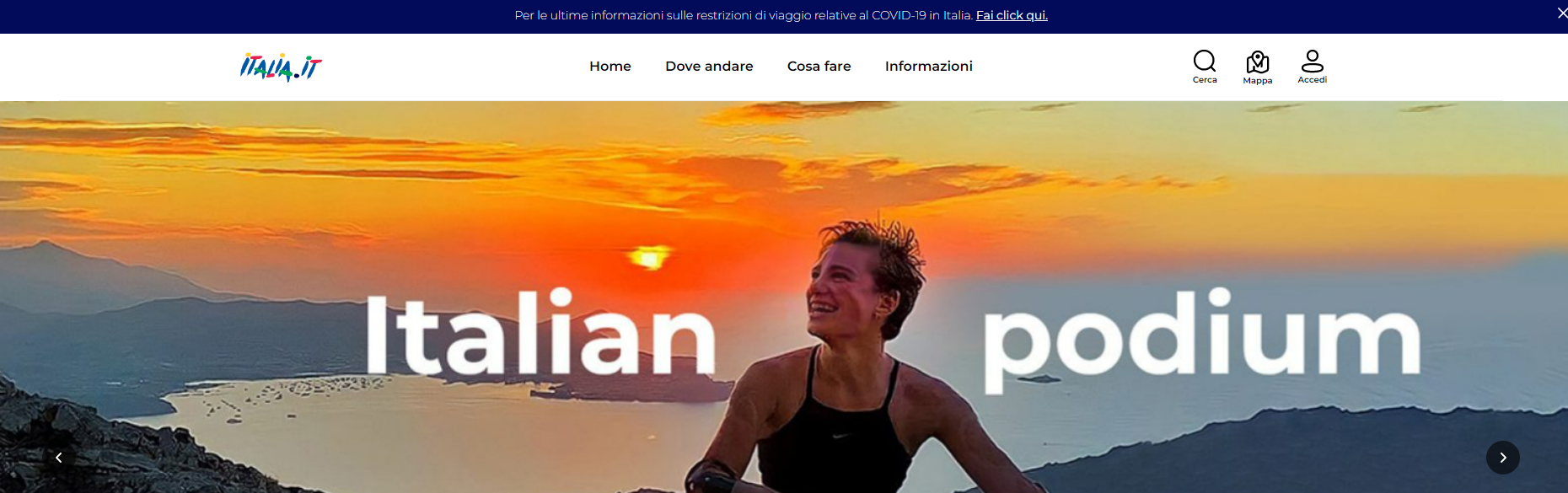 TOURISM DIGITAL HUB – E’ ONLINE LA NUOVA VERSIONE “BETA” DEL PORTALE ITALIA.IT