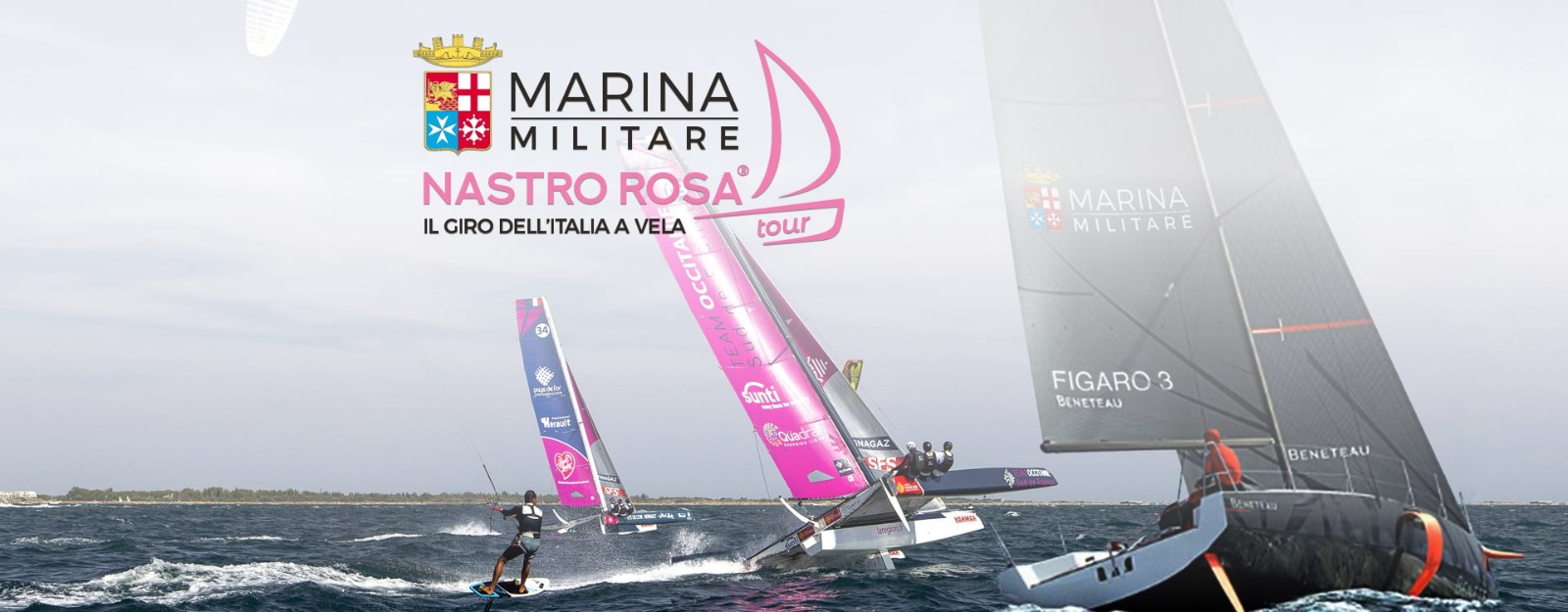 Garavaglia alla premiazione del Marina Militare Tour