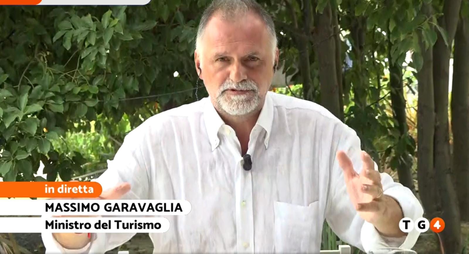 Il Ministro Garavaglia al “Diario del giorno” TG4