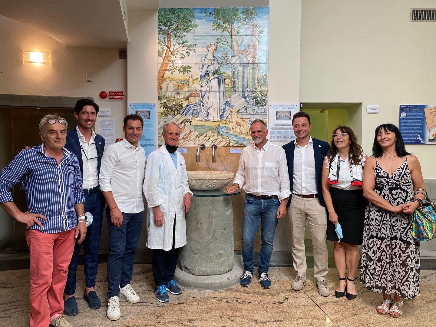 Il Ministro Garavaglia esplora la valle del Savio