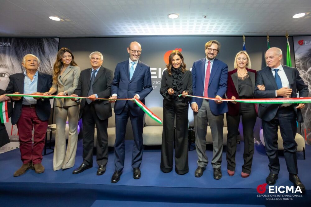 Il Ministro del Turismo Daniela Santanchè ha inaugurato oggi a Milano la 79/a edizione di EICMA, l’esposizione internazionale delle due ruote