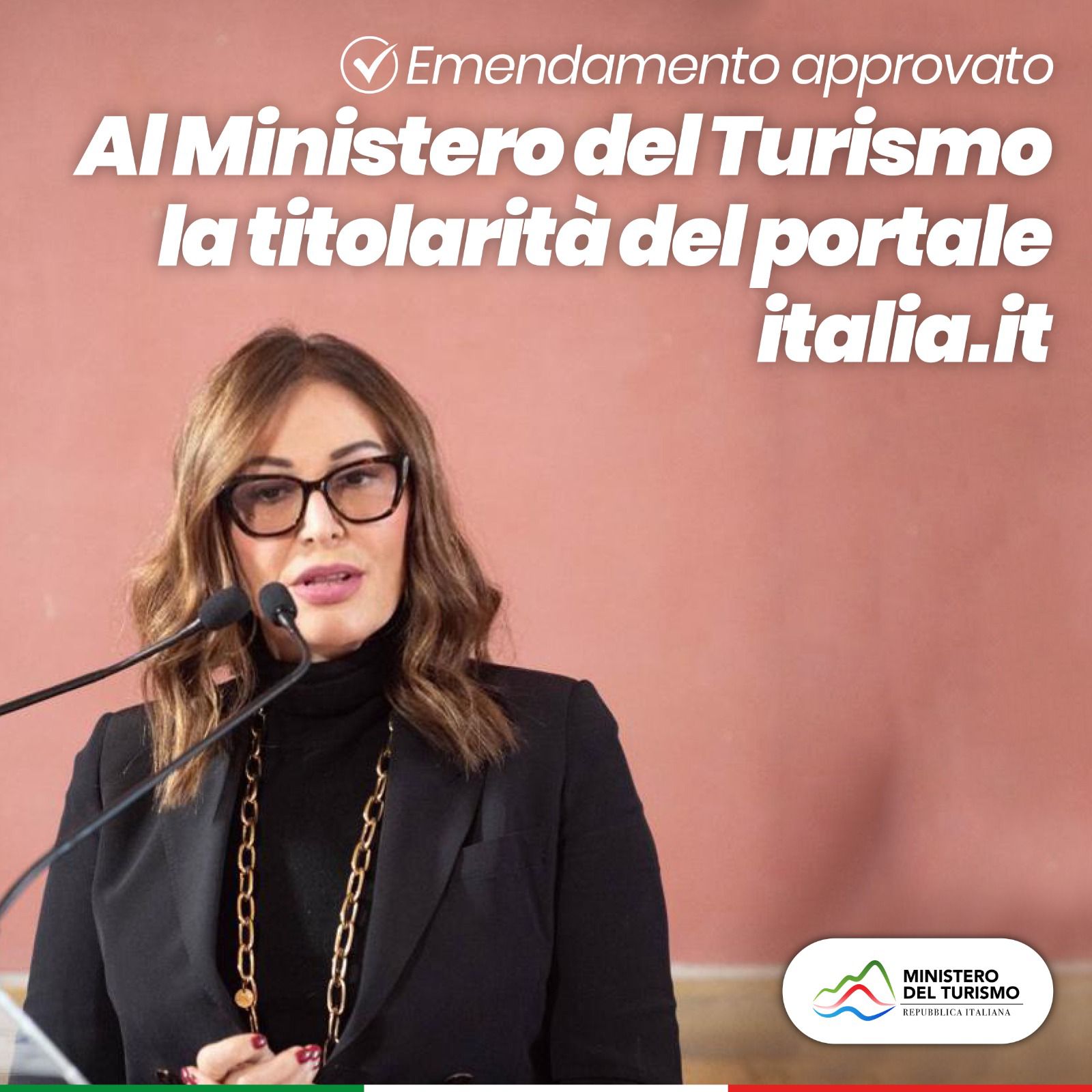 Ministro Santanchè, “Italia.it torna al Ministero e sarà punto di riferimento per i turisti di tutto il mondo”