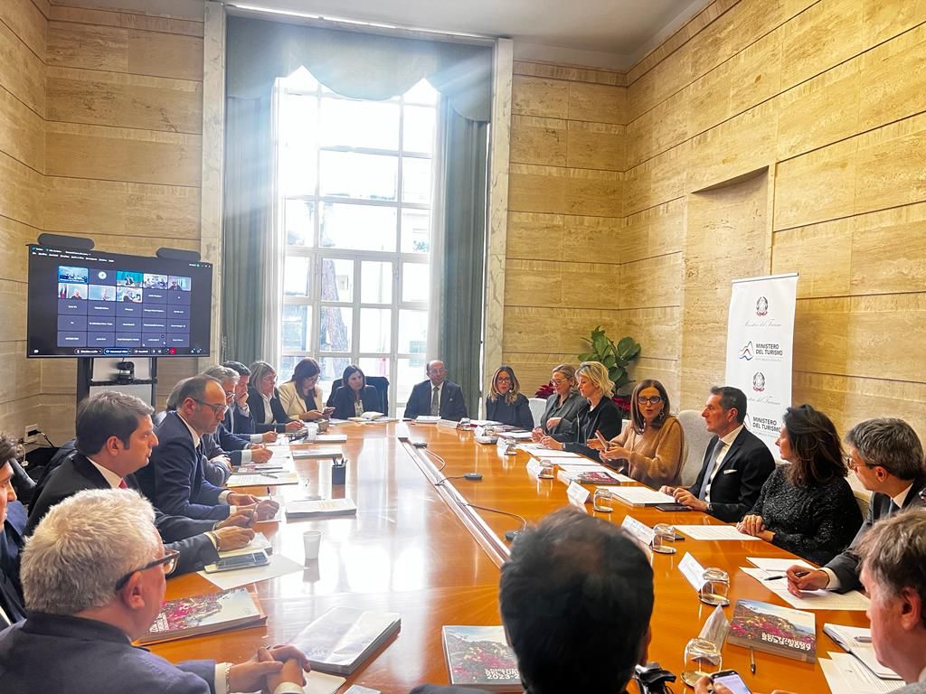Il Ministro Santanchè incontra Assessori regionali al turismo