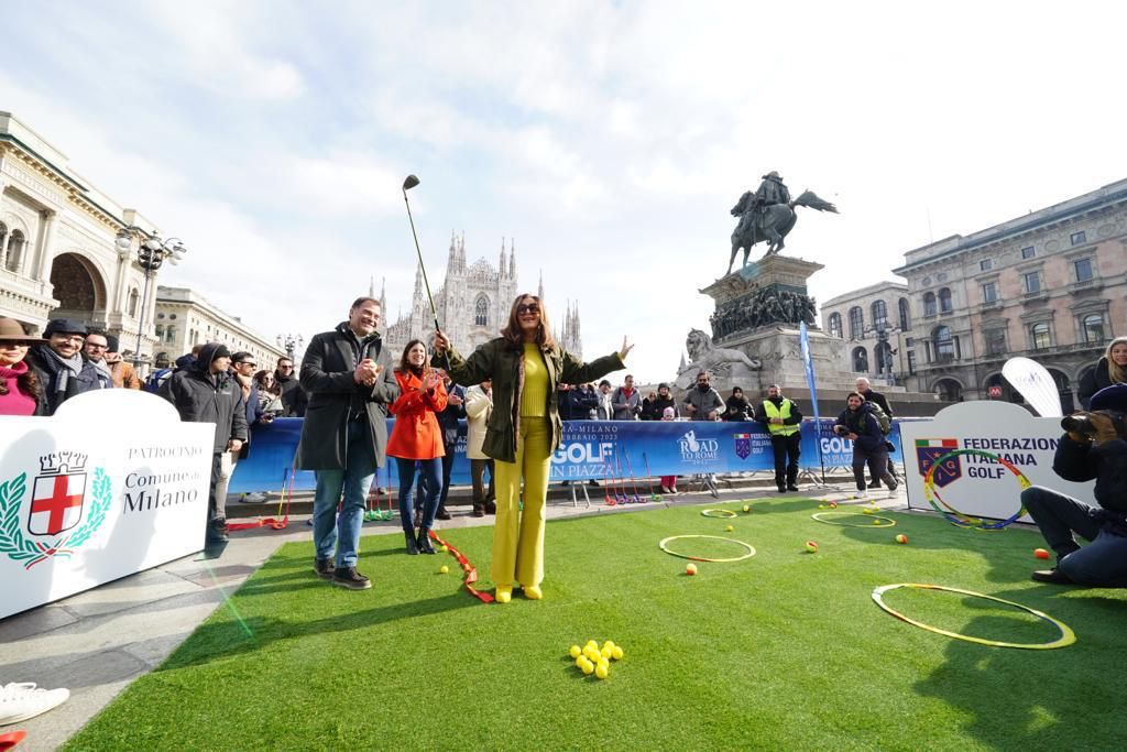 Il ministro Santanchè a ‘Golf in Piazza’: “Ryder Cup porterà tanti turisti in Italia”