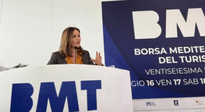 Il ministro Santanchè alla XXVI edizione della Borsa Mediterranea del Turismo