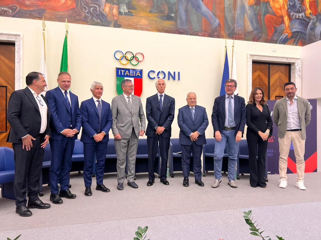 Il Ministro ha partecipato alla presentazione dei Campionati Europei di Volley del 2023