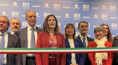 Rassegna audio-video del ministro Daniela Santanchè alla Bit 2024