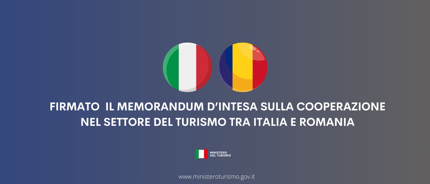 Italia-Romania, MiTur: Santanchè sigla memorandum d’intesa sulla cooperazione nel settore del turismo