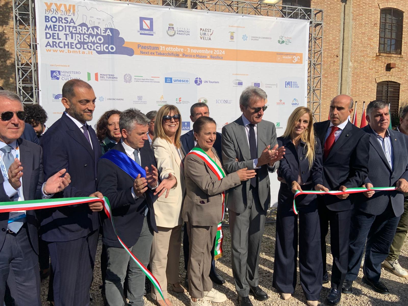 Il segretario generale del MiTuR all’inaugurazione della Borsa Mediterranea del Turismo Archeologico