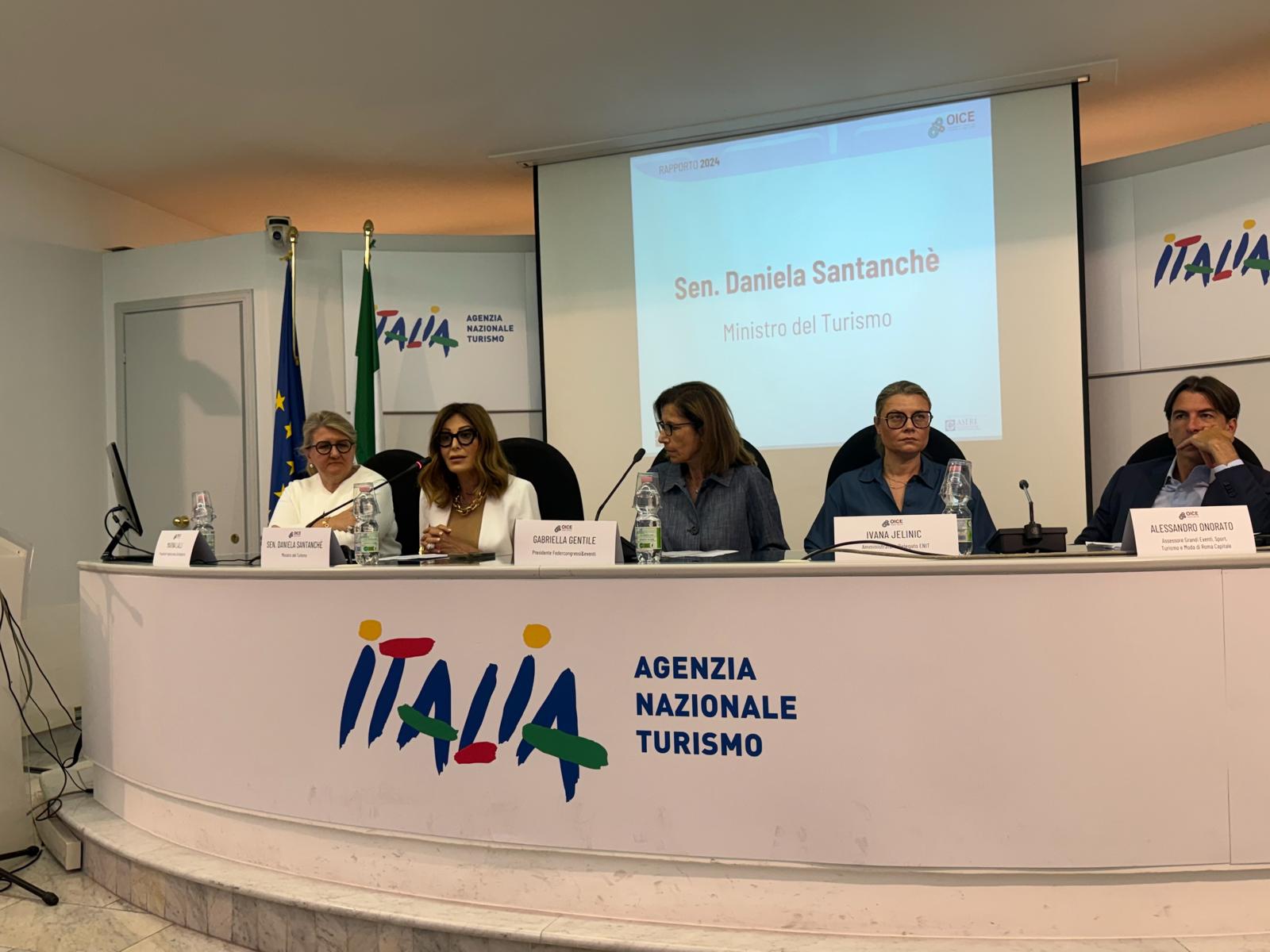 Turismo congressuale, Santanchè: “Italia prima in Europa, ma tanto lavoro per fare ancora meglio”