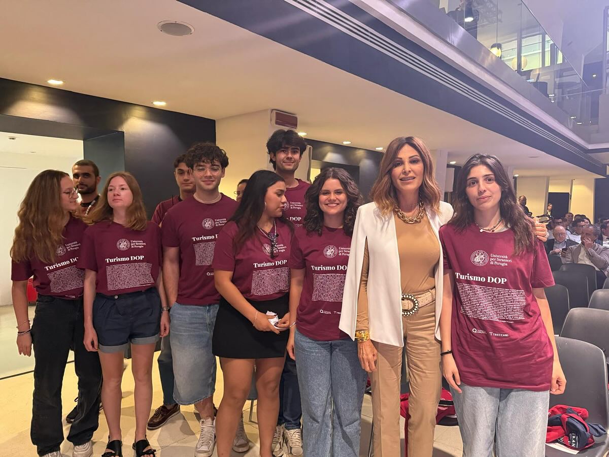 Il ministro Daniela Santanchè ha partecipato alla presentazione del primo Rapporto sul Turismo DOP
