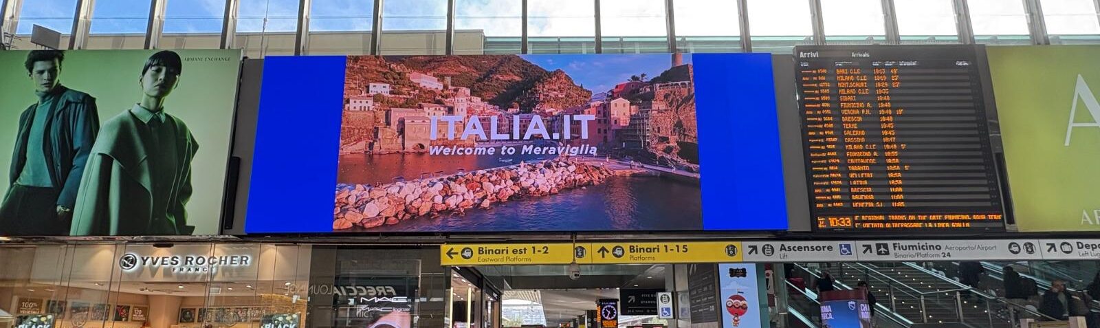 Turismo: Il Ministero lancia una campagna per borghi e isole minori nei grandi hub ferroviari